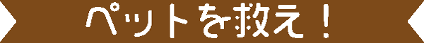 ペットを救え！